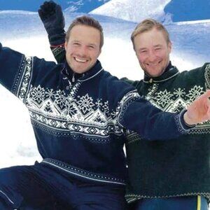 Dale of Norway St. Anton 2001 Men's Sweater Size M